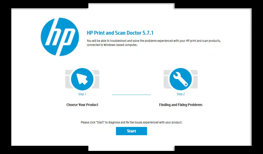 نرم افزار HP Print and Scan Doctor