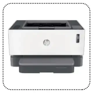 پرینتر لیزری HP Neverstop Laser 1000w (رتبه 10 بهترین پرینترها)